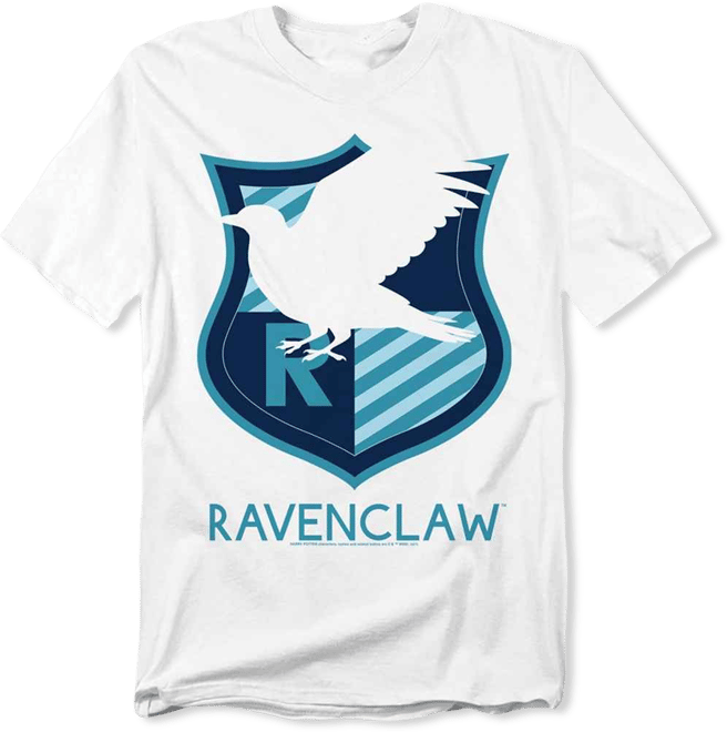 Men's Ravenclaw Silhouette Crest T Shirt