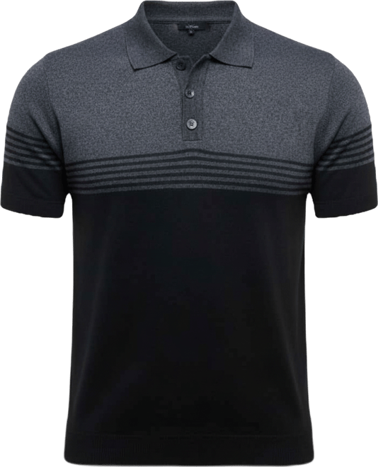 Men's Short Sleeve Sweater Polo