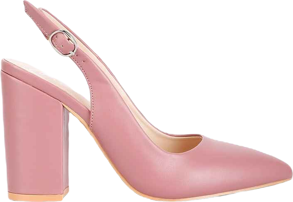 Creidne Block Heel Pointed Toe Sandals Women