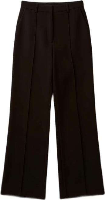 Women's High Rise Cropped Wide Leg Pants