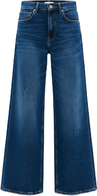 Women's Wide-Leg High-Waist Jeans