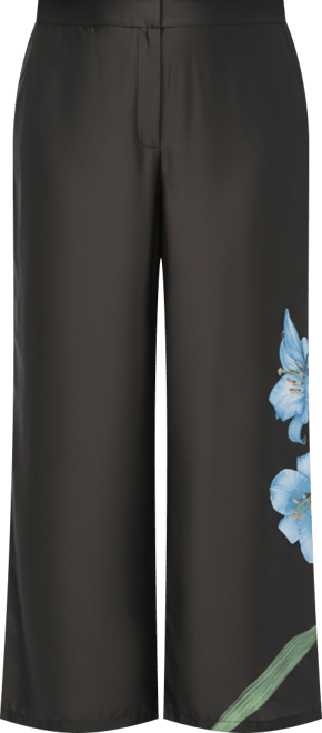 Plus Size Pull-On With Back Elastic Pants