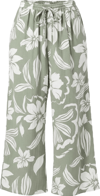 Women's Rosalie Floral Wide-Leg Pull-On Pants