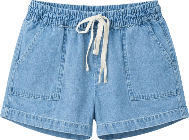 Women's Sevie Pull-On Denim Shorts