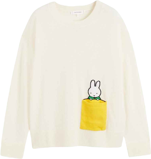 Women's Miffy Peek-Pocket Sweater