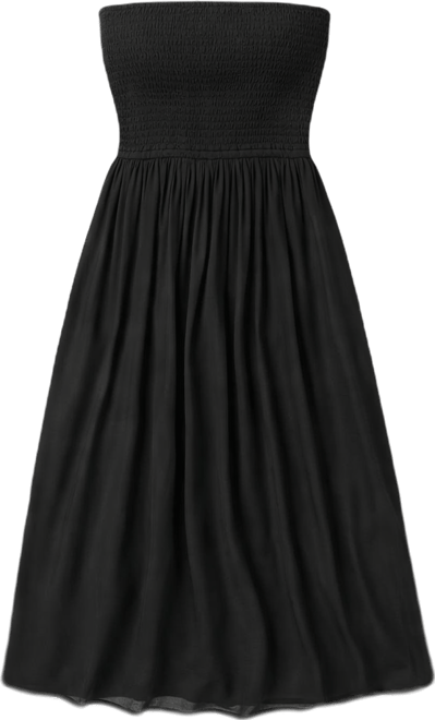 Women's Piper Strapless Smocked Midi Dress