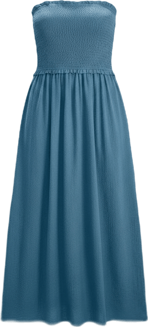 Women's Beat of My Own Drum Blue Maxi Beach Dress