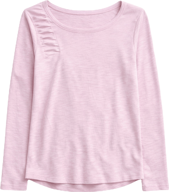 Women's Wide Neck Long Sleeve Tee