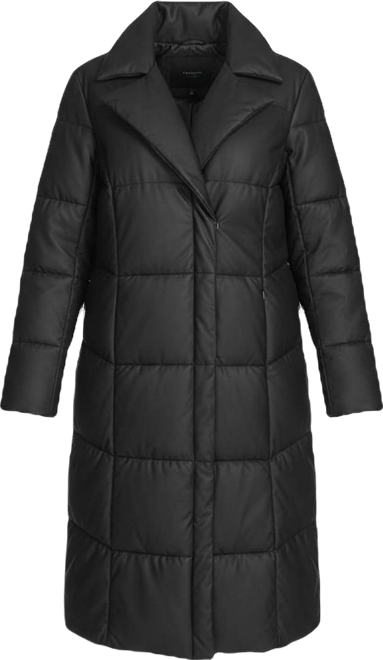 Women's Farren Quilted Faux Leather Puffer