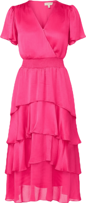 Women's V-Neck Short-Sleeve Dress