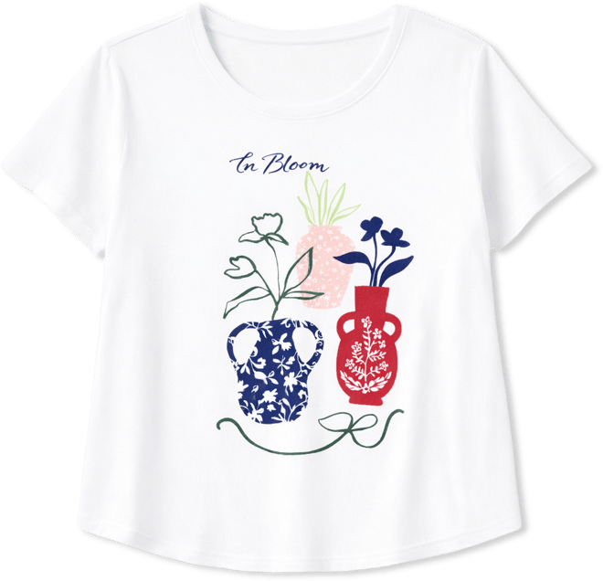 Plus Size Perfect Crewneck Short-Sleeve Top, Macy's Exclusive