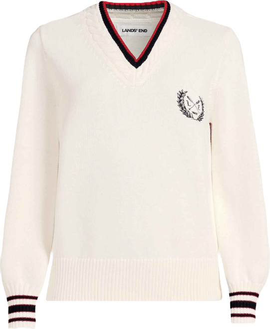 Women's Drifter Set in Sleeve Vneck Sweater