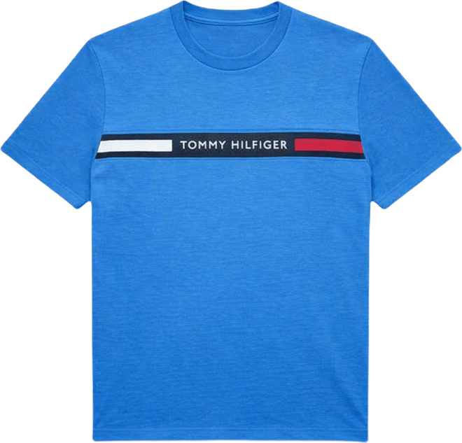 Men's Chest Insert Logo Short Sleeve T-Shirt