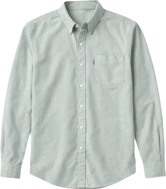 Men's Classic 1 Pocket Regular-Fit Long Sleeve Shirt