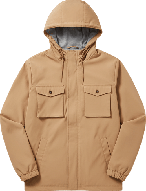 Men's Hooded Safari Jacket