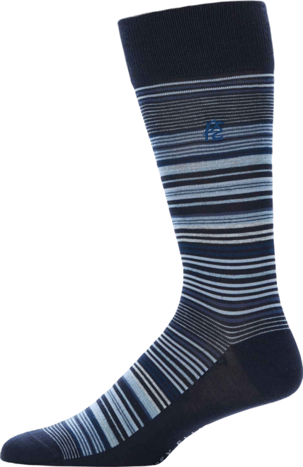 Men's Striped Crew Socks