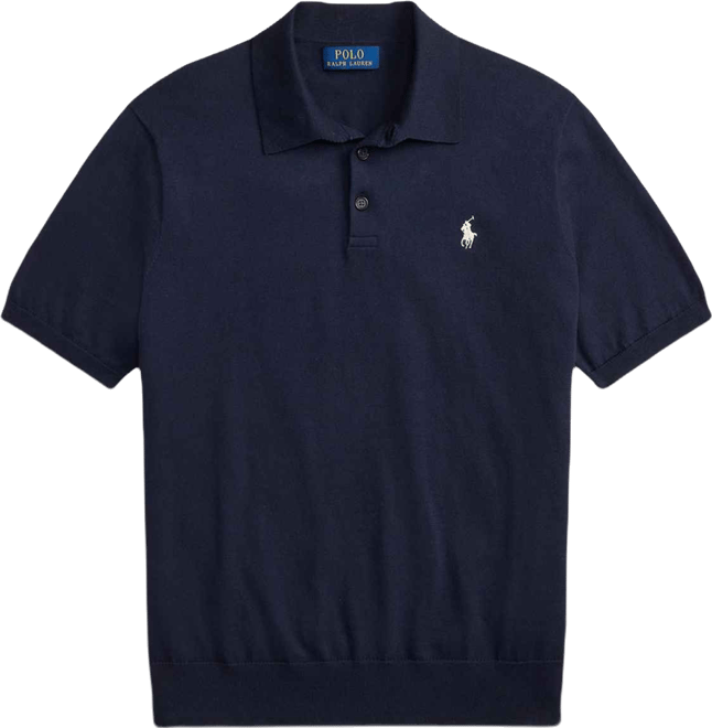 Men's Polo-Collar Sweater