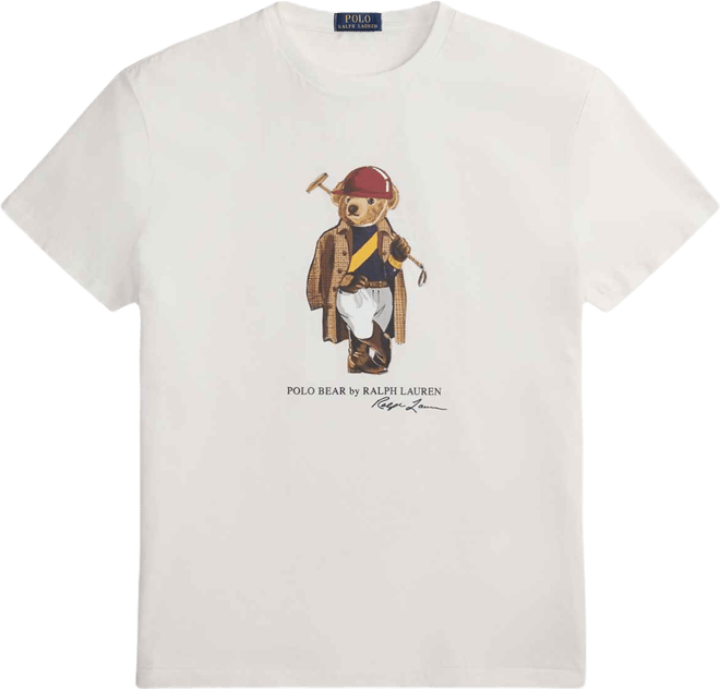Men's Classic-Fit Polo Bear Jersey T-Shirt