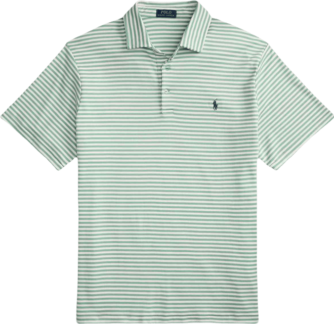 Men's Big & Tall Striped Polo Shirt