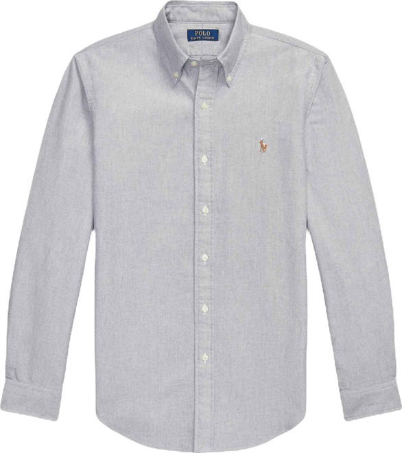 Men's Long-Sleeve Oxford Shirt