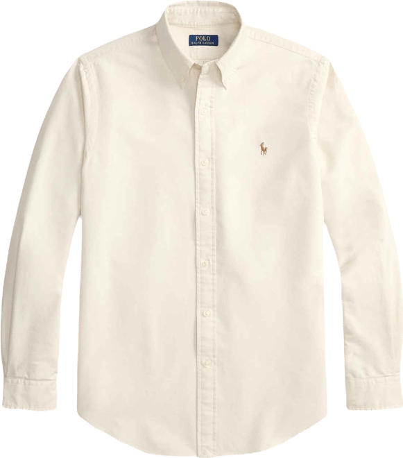 Men's Long-Sleeve Oxford Shirt