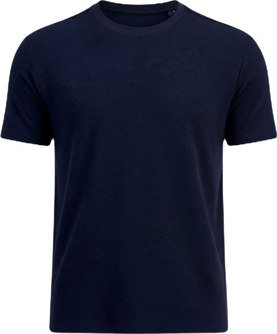 Men's Blake Textured Crew Short-Sleeve Knit T-Shirt