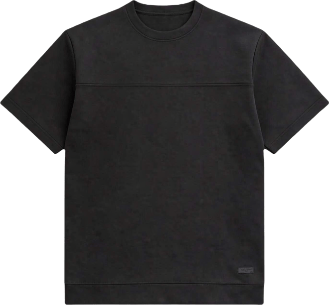 Men's Oversized Crewneck Ponte T-Shirt