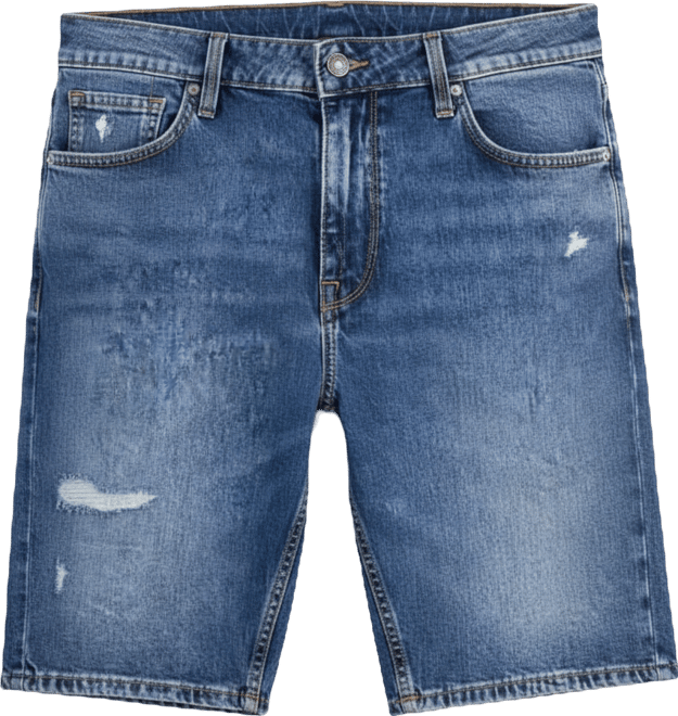 Men's Wyatt Denim 9" Straight-Fit Shorts