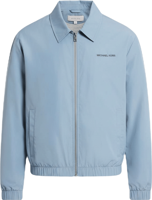 Men's Sleek Zip Point Collar Jacket