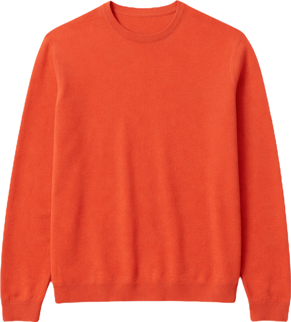 Men's Lightweight Cotton Crewneck Sweater