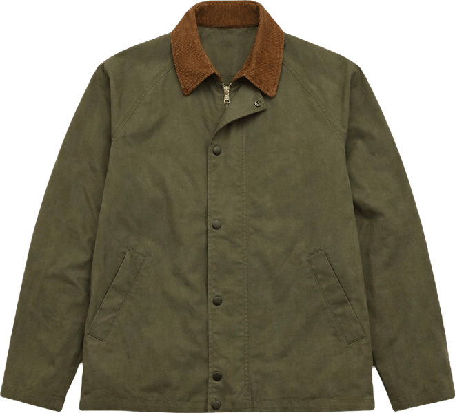 Men's Icons Transport Cord Collared Casual Jacket