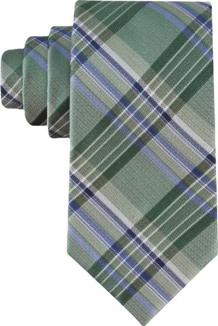 Men's Plaid Pattern Tie