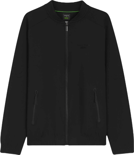 Boss x Porsche Men's Embossed Artwork Zip-Up Sweatshirt