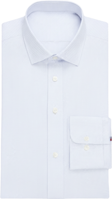 Men's Regular-Fit Spread Collar Dress Shirt