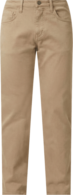 Men's Zach Straight Leg In Khaki Casual Twill Pant