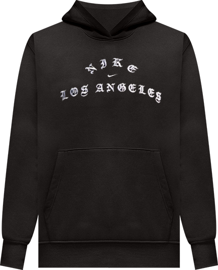 Women's Fleece Oversized Los Angeles Pull-On Hoodie