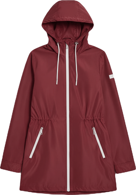Women's Sporty Anorak Hooded Raincoat