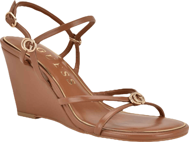 Women's Devve Strappy "G" Dressy Wedge Heel Sandals