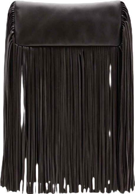 Women's Fringes Leather Handbag