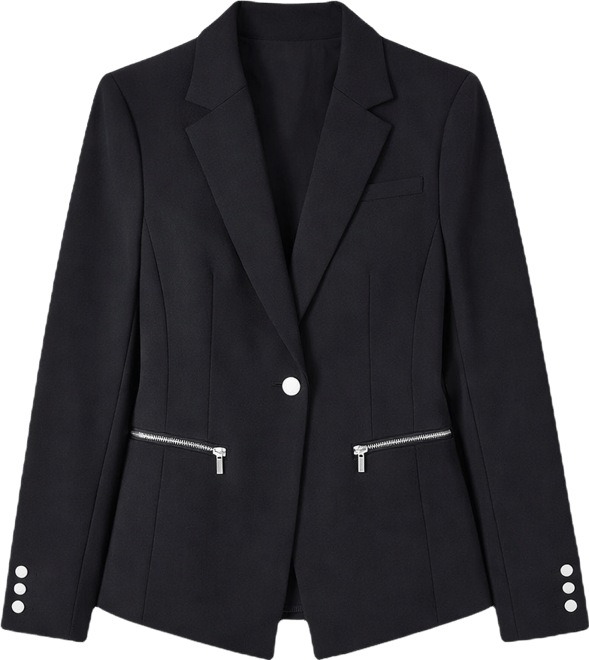 Women's One-Button Jacket