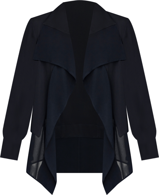 Women's Ruffle Front Jacket