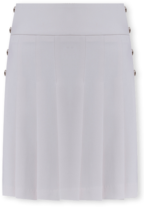 Women's Woven Knee Length Pleated Skirt