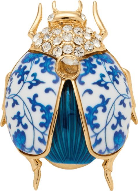 Pave Antique-Look Critter Pin