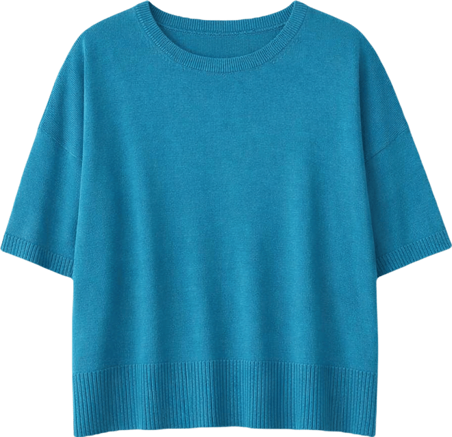 Women's Crew Neck Pull-On Top