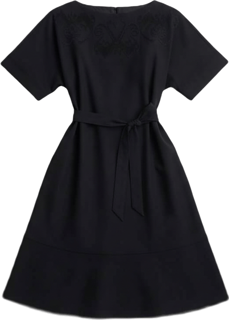 Women's Solid Lightweight Woven Dress
