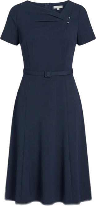 Women's Square Neck Midi Dress