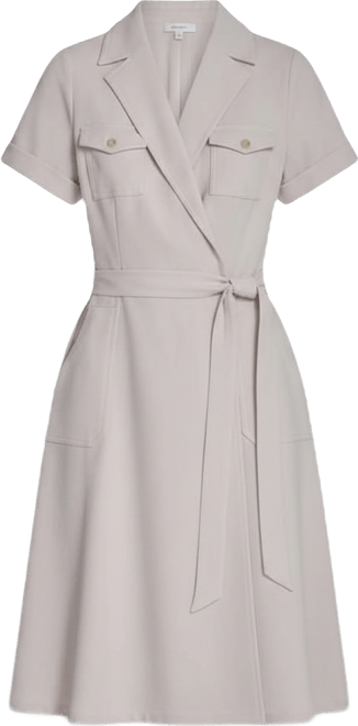 Women's Collared Neck Blazer Dress