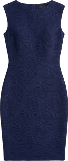 Women's Wave Knit Sheath Dress