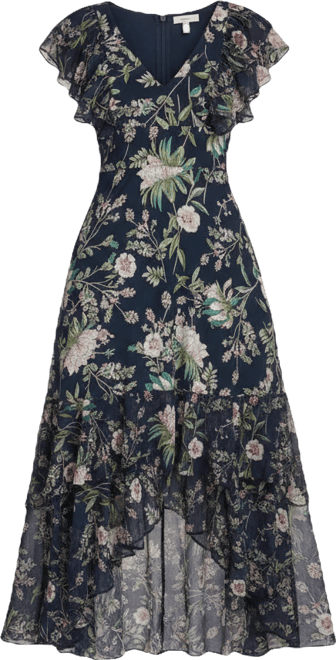 Women's Empire Waist Midi Dress