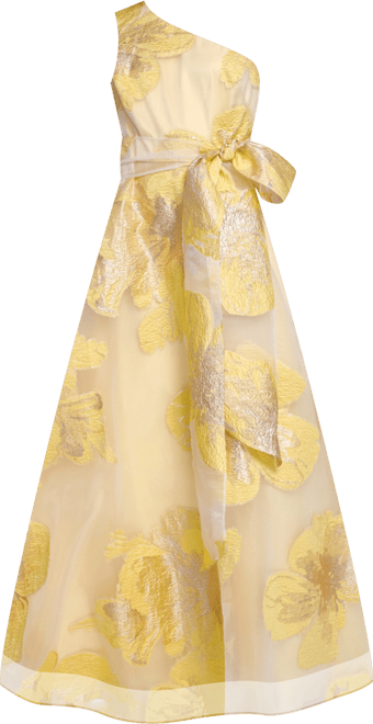 Women's One-Shoulder Strap Ball Gown